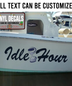 Personalized Idle Hour Sticker 11683