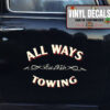 Personalized Towing Sticker 11344