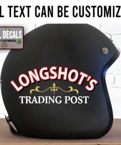 Personalized Trading Post Garage Sticker 12045
