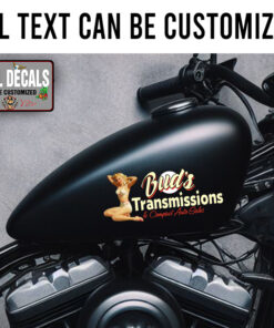 Personalized Transmission Auto Sale Pin Up Girl Sticker 11870
