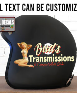 Personalized Transmission Auto Sale Pin Up Girl Sticker 11870