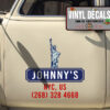 Personalized Truck Company Statue Of Liberty Sticker 11059
