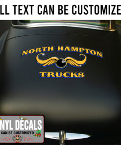 Personalized Truck Graphics Lettering Sticker 10898