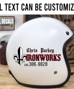 Personalized Iron Works Sticker 11986