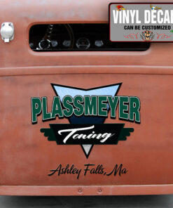 Personalized Truck Graphics Lettering Vinyl Sticker 10660