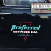 Personalized Truck Graphics Lettering Vinyl Sticker 10699