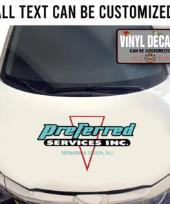 Personalized Truck Graphics Lettering Vinyl Sticker 10699