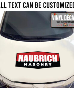 Personalized Truck Graphics Lettering Vinyl Sticker 10701