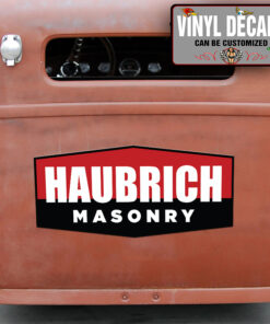 Personalized Truck Graphics Lettering Vinyl Sticker 10701