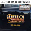 Personalized Truck Lettering Graphic Vinyl Sticker 10684