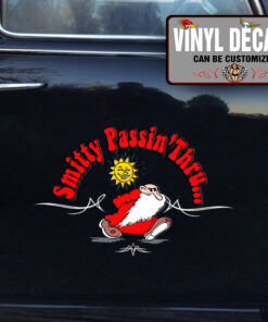 Personalized Jalopy Shop Pinstriping Vinyl Sticker 10892