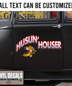 Personalized Jerry Garage Lettering Sticker 11304