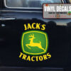 Personalized John Deere Lettering Sticker 11335