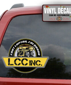 Personalized Truck Lettering Sticker 11525