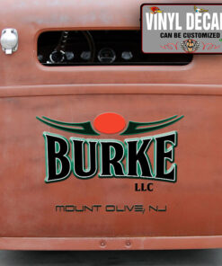 Personalized Truck Lettering Vinyl Sticker 10639