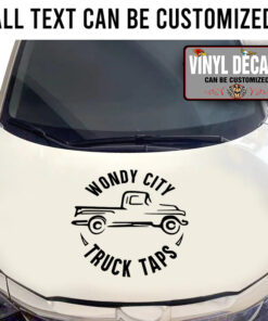 Personalized Truck Taps Sticker 11035