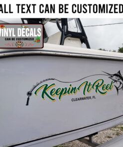 Personalized Keepin It Reel Sticker 11687