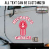 Personalized Kenworth Emblem Sticker 11275