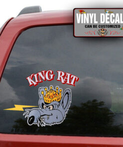 Personalized King Rat Sticker 11609