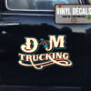 Personalized Trucking Graphic Sticker 11971