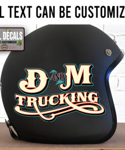 Personalized Trucking Graphic Sticker 11971