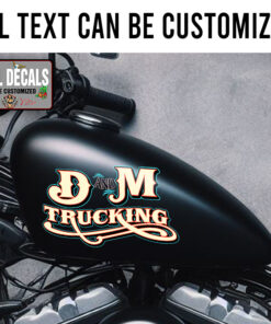 Personalized Trucking Graphic Sticker 11971