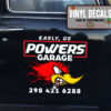 Personalized Kustom Garage Woodpecker Sticker 11213
