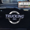 Personalized Trucking Llc Company Sticker 11101