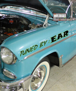 Personalized Turned By Fender Sticker 11292