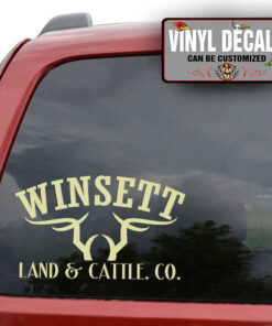 Personalized Land And Castle Sticker 11561