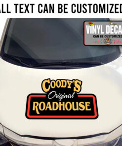 Personalized Lettering For Pickup Truck Vinyl Sticker 10763