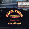 Personalized Lettering For Truck Vinyl Sticker 10643