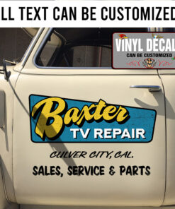 Personalized Lettering Hand Paint Sticker 11355