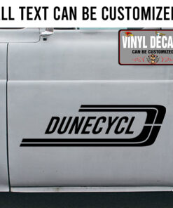 Personalized Lettering Vinyl Sticker 10756