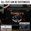 Personalized Lettering With Your Car Photo Sticker 11690