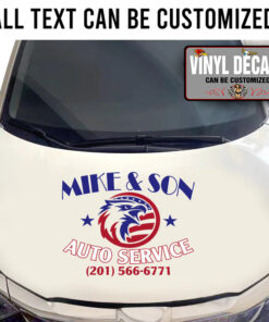 Personalized Us Eagle For Us National Celebration Sticker 11046