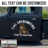 Personalized Locksmith Sticker 11020