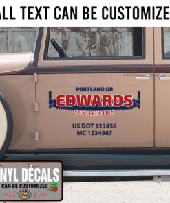 Personalized Usdot Construction Company Sticker 11071