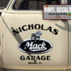 Personalized Mack Truck Emblem Sticker 11277