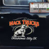 Personalized Mack Truck Pinstriping Sticker 11556