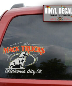 Personalized Mack Truck Pinstriping Sticker 11556