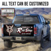 Personalized V8 Lettering Truck Tailgate Decals 11138