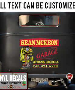 Personalized Monster Rat Fink Classic Sticker 11211