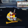 Personalized Moonblaster Pinstriping Sticker 11853