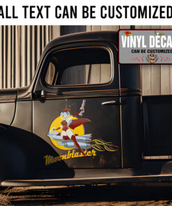 Personalized Moonblaster Pinstriping Sticker 11853