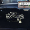 Personalized Moonshine Bootleggers Since Prohibition Sticker 11331