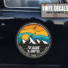Personalized Van Life Adventure Is Calling Camper Van Sticker 11475