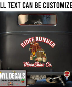 Personalized Moonshine Co Sticker 11014