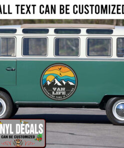 Personalized Van Life Adventure Is Calling Camper Van Sticker 11475