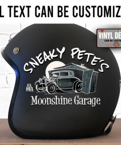 Personalized Moonshine Garage Sticker 11847